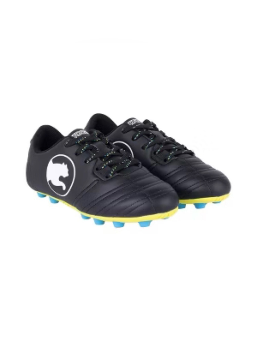 NEW Puma ProCat Speed Force Pitch Soccer Cleats Black Yellow Big Kids Size 4